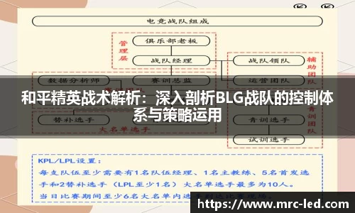 和平精英战术解析：深入剖析BLG战队的控制体系与策略运用